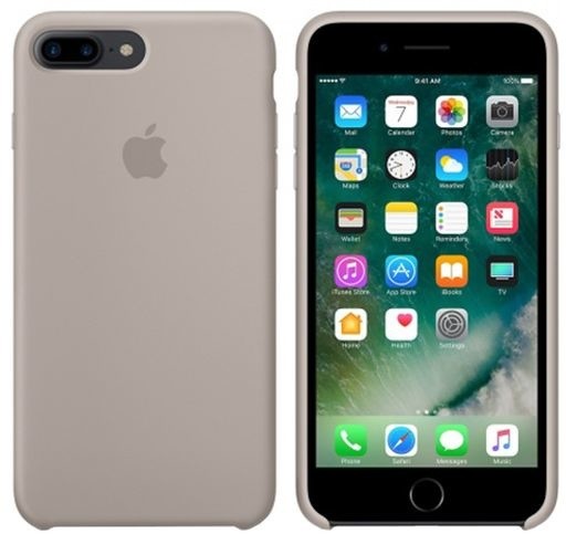 Apple iPhone 7 Plus/8 Plus Silicone Case, Pebble_159253601