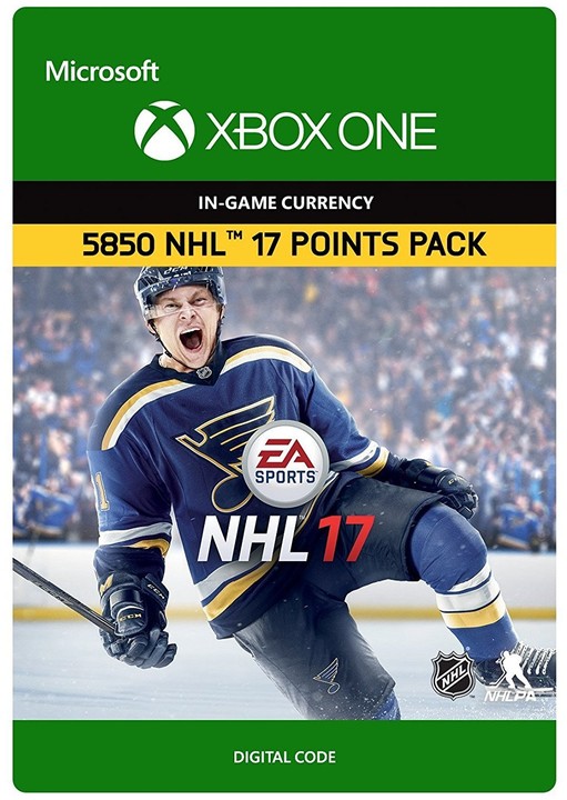 NHL 17 - 5850 NHL Points (Xbox ONE) - elektronicky_1596178895