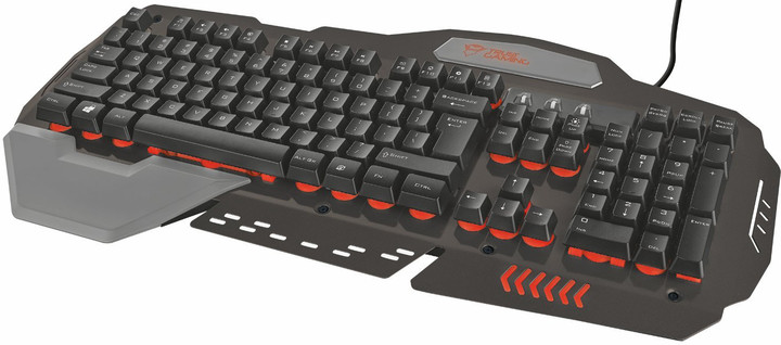 Trust GXT 850 Metal Gaming Keyboard, UK_923721931