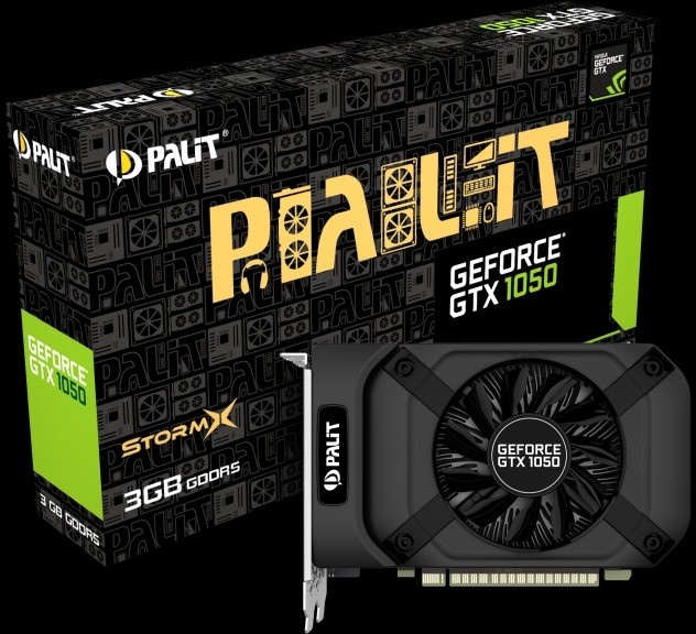 PALiT GeForce GTX 1050 3GB StormX, 3GB GDDR5_1968259063