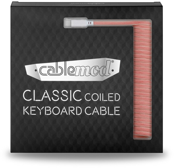 CableMod Classic Coiled Cable, USB-C/USB-A, 1,5m, Orangesicle_817773098