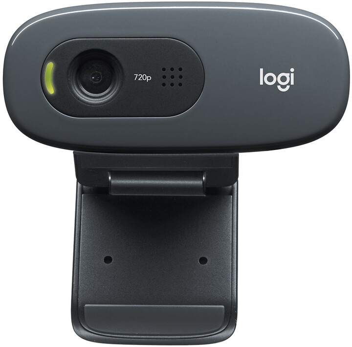 Logitech HD Webcam C270, šedá_670388906