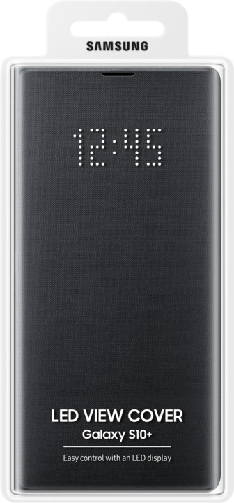 Samsung LED View flipové pouzdro pro Samsung G975 Galaxy S10+, černá_437735197
