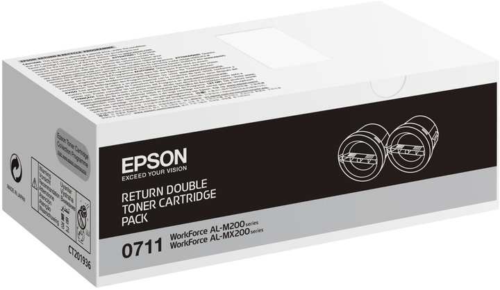 Epson C13S050711, černá, double pack_186226029