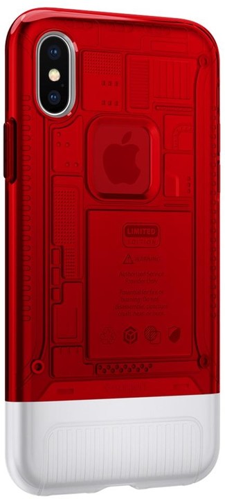 Spigen Classic C1 pro iPhone X, červená_2147126611