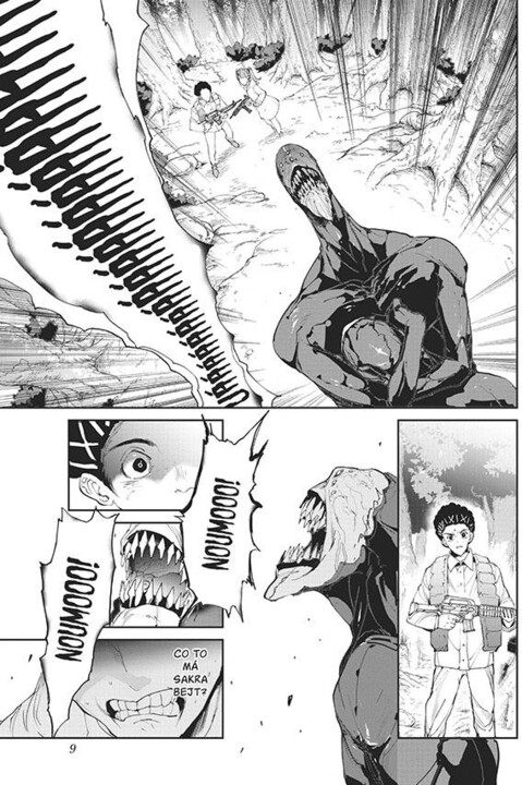 Komiks Zaslíbená Země Nezemě, 10.díl, manga