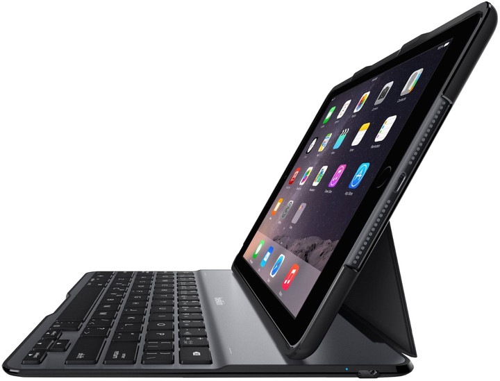 Belkin iPad Air 2 QODE™ Ultimate Lite klávesnice s pouzdrem, černá_1477659787