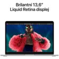 Apple MacBook Air 13, M3 8-core/16GB/512GB SSD/10-core GPU, stříbrná_1025402669