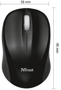 Trust Vivy Wireless Mini, černá_1556192983