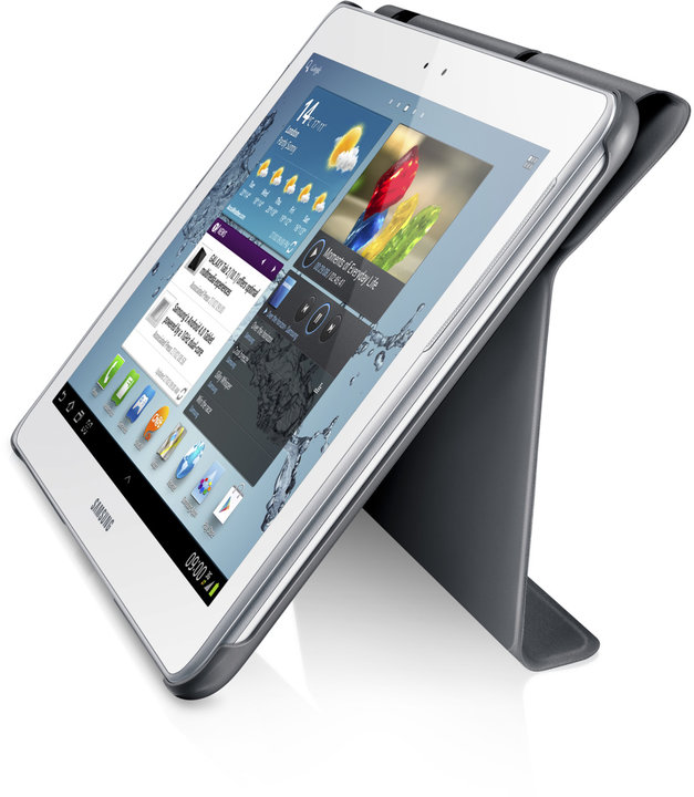 Samsung polohovací pouzdro EFC-1H8SGE pro Galaxy Tab 2, 10.1 (P5100/P5110), šedá_1684336122