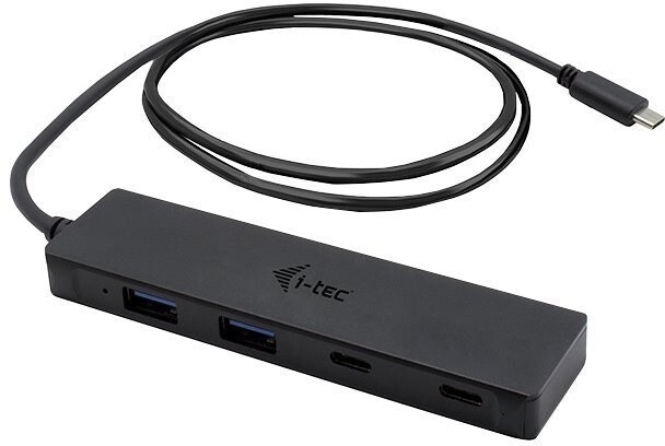 i-tec HUB 2x USB 3.0 + 2x USB-C + 85cm USB-C kabel_748357608