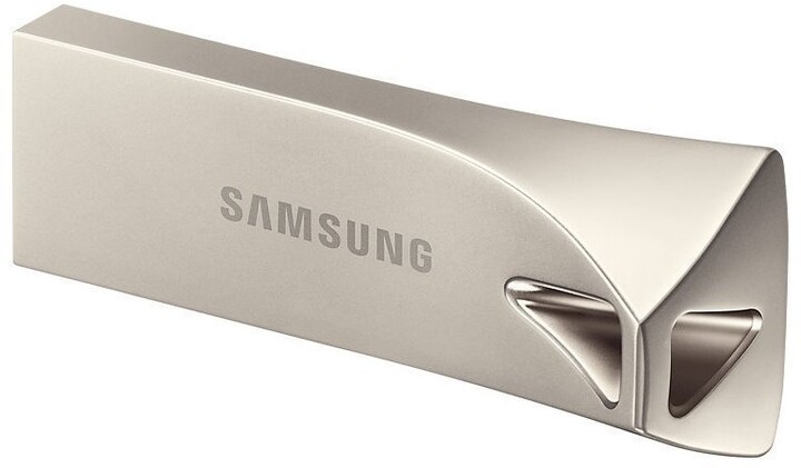 Samsung BAR Plus 64GB, stříbrná_1166356603