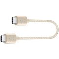 Belkin MIXIT kabel USB-C to USB-C, 20cm, zlatý