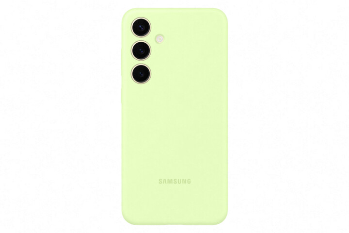 Samsung silikonový zadní kryt pro Galaxy S24+, světle zelená_1915315193