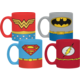 Hrnek DC Comics - Uniforms Espresso Sada - 4 ks