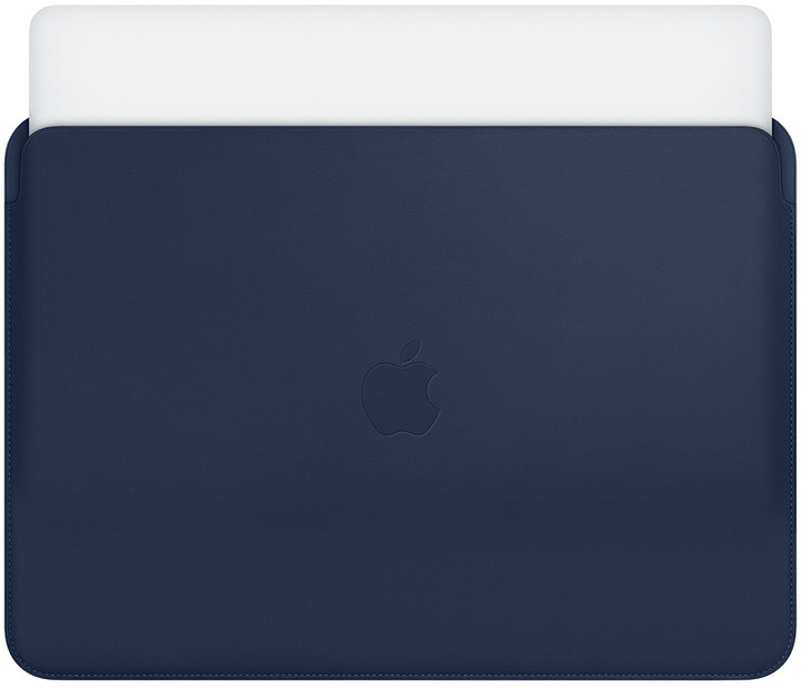 Apple pouzdro pro MacBook Pro 13 &quot; Leather Sleeve, půlnočně modrá_870416906