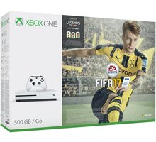 XBOX ONE S, 500GB, bílá + FIFA 17_415321656