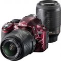 Nikon D3100 RED + objektivy 18-55 AF-S DX VR a 55-200 AF-S VR_1045715676