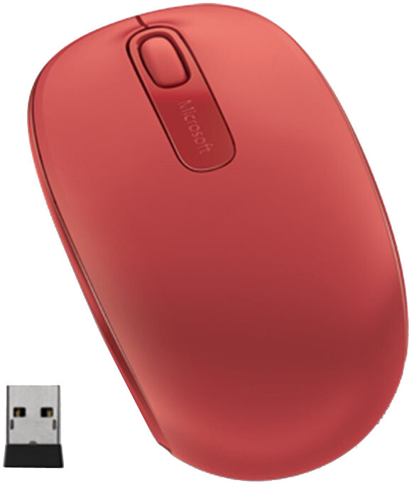 Microsoft Mobile Mouse 1850, červená_215718262