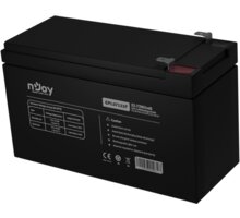 nJoy GPL07122F, 12V/7Ah, VRLA AGM, F2- Baterie pro UPS BTVACGUOBTC2FCN01B