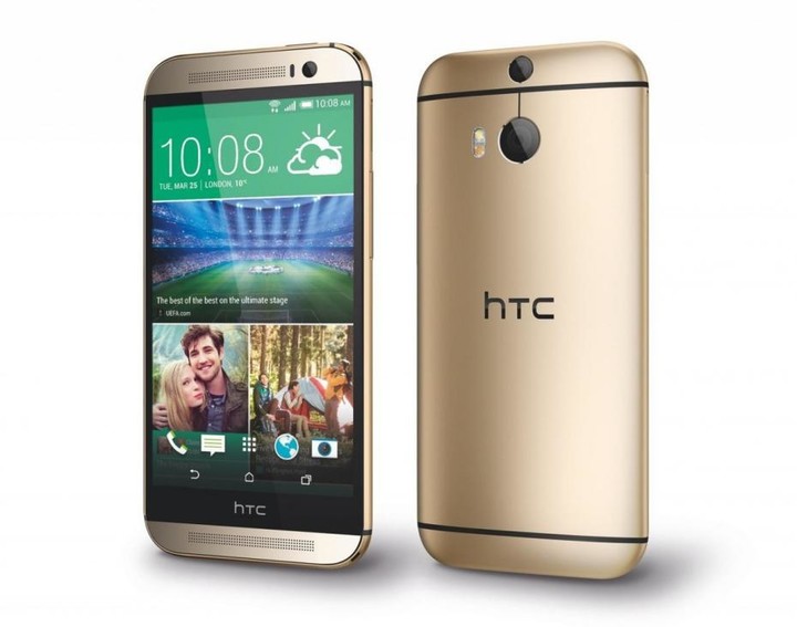 HTC One (M8), 2GB/16GB, zlatá_634724633