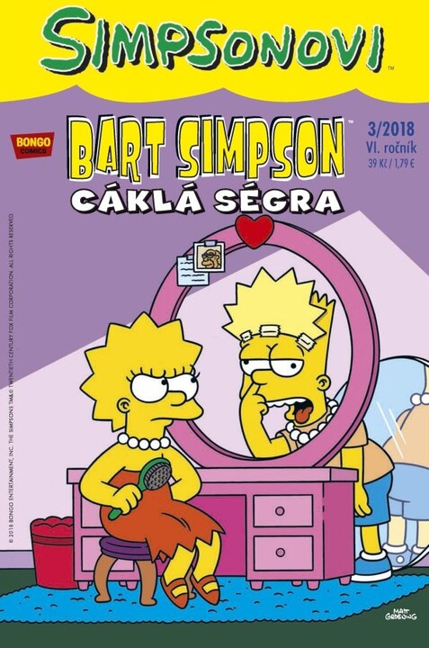 Komiks Bart Simpson: Cáklá ségra, 3/2018_1596506635