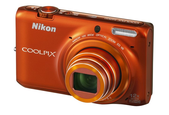 Nikon Coolpix S6500, oranžová_1037681713