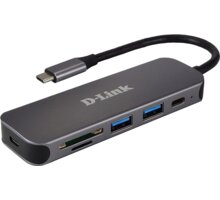 D-Link DUB-2325/E USB-C Hub , USB-C, 2x USB 3.0, MicroSD/SD slot_1987167471