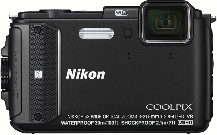 Nikon Coolpix AW130 Outdoor Kit, černá_903028482