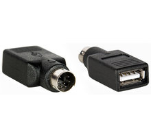AQ KA601 - USB A samice - PS/2 samec