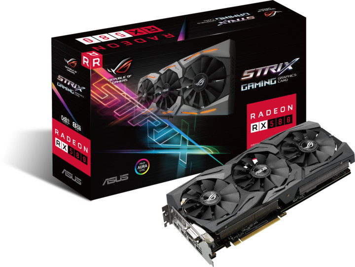 ASUS Radeon ROG-STRIX-RX580-8G-GAMING, 8GB GDDR5_235964770