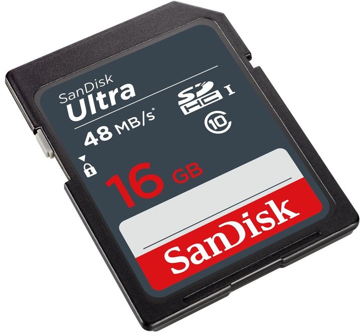 SanDisk SDHC Ultra 16GB 48MB/s UHS-I_758005654