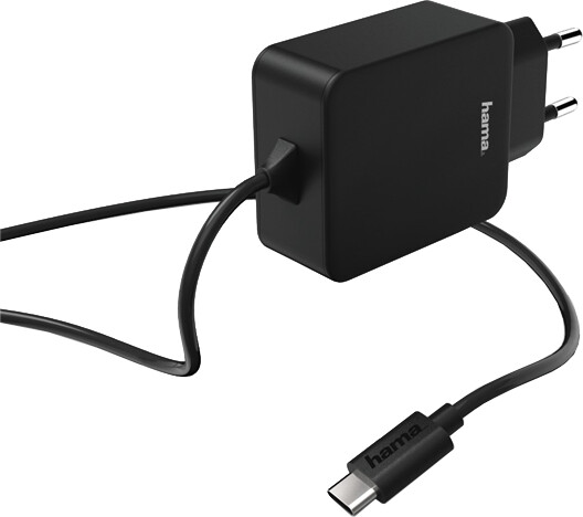 Hama síťová nabíječka s kabelem, USB typ C (USB-C), 3 A, blistr Basic_444130759