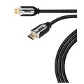 MAX MHC4201B kabel HDMI 2.0b 2.0 opletený, pozlacený 2m, černá_642936983