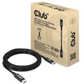 Club3D kabel USB4 Gen3x2, 8K@60Hz, Power Delivery 240W, 3m, černá_461909822