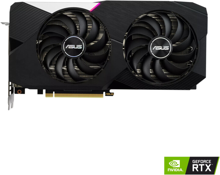ASUS GeForce DUAL-RTX3060Ti-O8G-V2, LHR, 8GB GDDR6_686759057