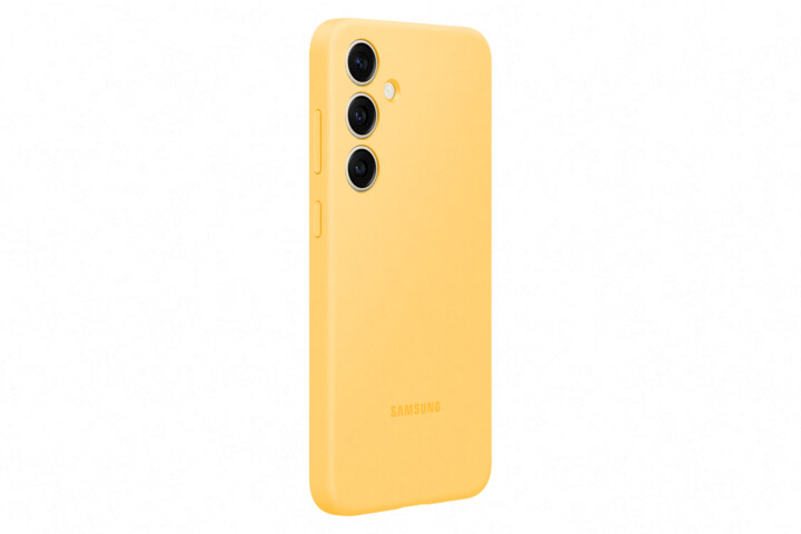 Samsung silikonový zadní kryt pro Galaxy S24+, žlutá_1100704887