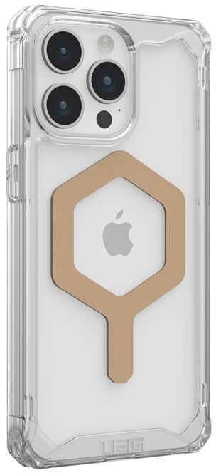 UAG ochranný kryt Plyo MagSafe pro Apple iPhone 15 Pro Max, bílá/zlatá_214968212