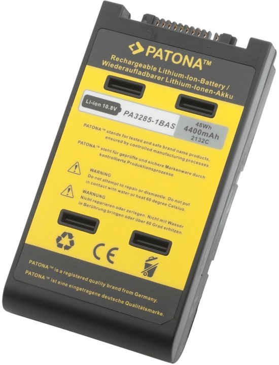 Patona baterie pro TOSHIBA SATELLITE A10/15 4400mAh Li-Ion 10,8V_469551218