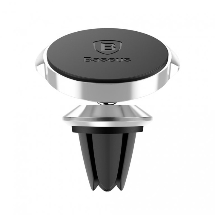 Baseus magnetický držák na telefon do auta Small Ears (Air Outlet Type), stříbrná_1461534240