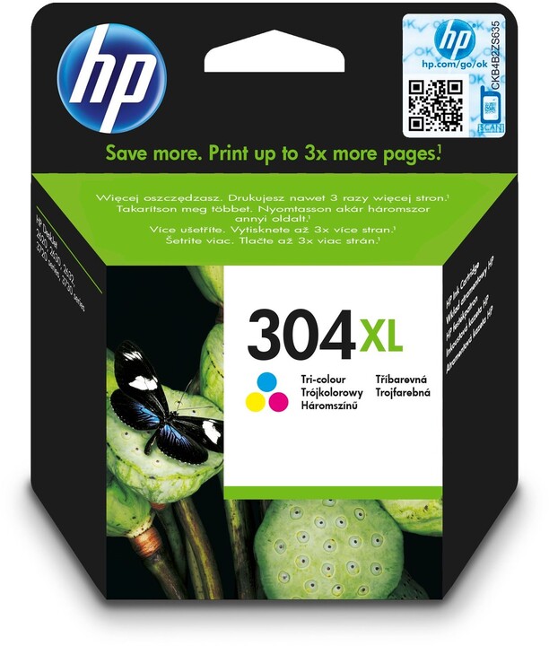HP N9K07AE, barevná, č. 304XL_1053676404