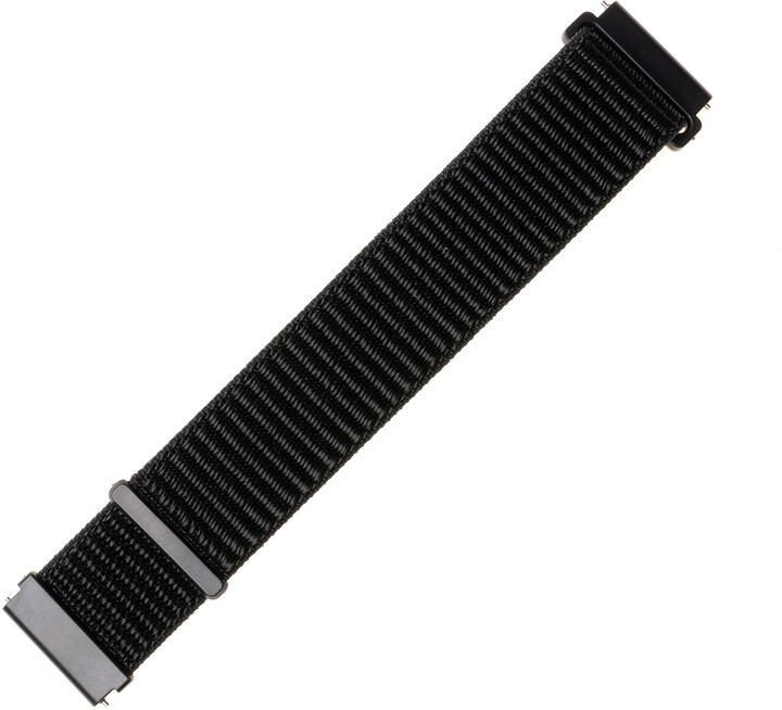 FIXED nylonový řemínek pro smartwatch, 22mm, černá_737452495