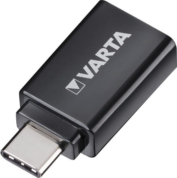 VARTA adaptér USB - USB-C, F/M, černá_824695666