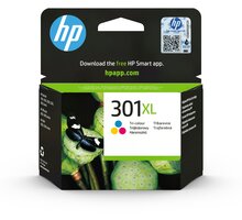 HP CH564EE č.301XL, barevná – ušetřete až 50 % oproti standardní náplni
