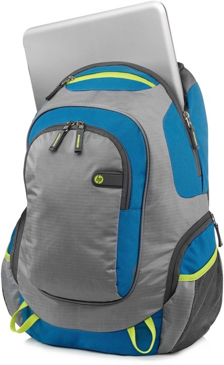 HP Sport Backpack, modrošedá_1337693325