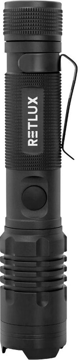 Retlux outdoorová svítilna RPL 404, nabíjecí, černá_720662279