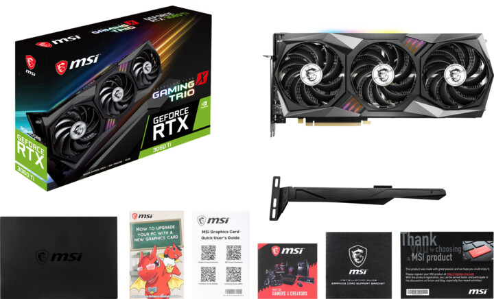 MSI GeForce RTX 3060 Ti GAMING X TRIO, LHR, 8GB GDDR6_281241645
