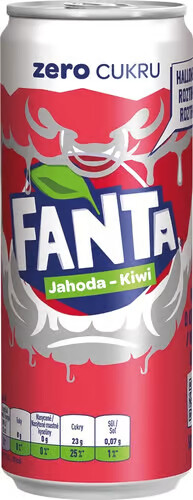 Fanta Jahoda &amp; Kiwi Zero, 330ml_1372318952