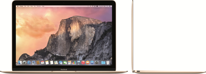 Apple MacBook 12, zlatá_328349256