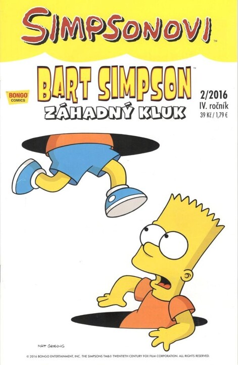 Komiks Bart Simpson: Záhadný kluk, 2/2016_555559117